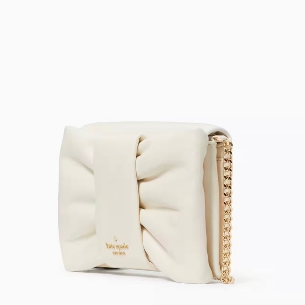 Kate Spade Millie Bow Flap leather Crossbody
